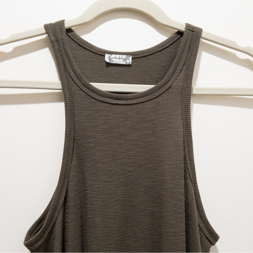 Intimately Free People Racerback Ribbed Tank - Picture 2 of 6